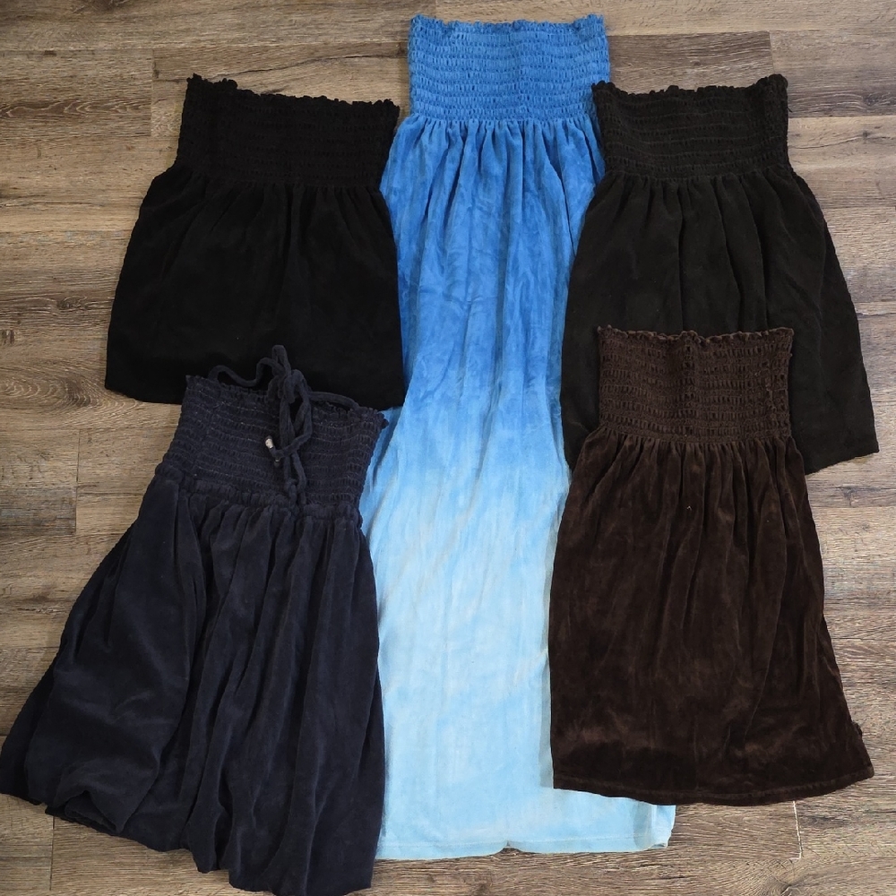 Bundle: 5 Juicy Couture Towel Dresses And A Top